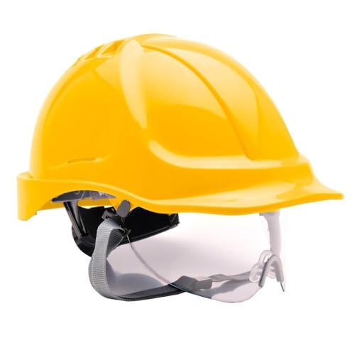 Portwest PW55 Endurance Visor Helmet Hard Hat ABS Shell