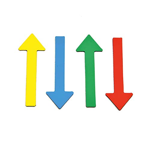 Magnetic Arrows for Experts/Colour Mix / 4 Colours / 6 cm/Car Assessment/Presentations/Project Work/Assessment