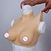 70C Cup Artificial Fake Boobs Silicone Breast Forms for Crossdresser Mastectomy Drag Queen (Nude)