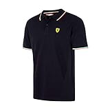 Scuderia Ferrari Formula 1 Men's 2017 Black Tricolor Polo F1