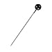 La Tartelette 800pcs Round Pearl Head Dressmaking Pins Weddings Corsage Florists Sewing Pin (3.5 cm, Black)