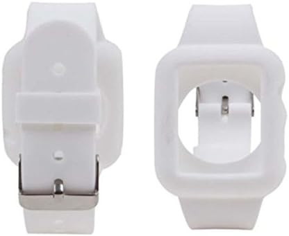 New Silicone Rubber Wristwatch Replacement Band Strap Case For Apple Watch 42mm white