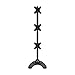 NavePoint Triple LCD Monitor Desk Stand/Mount Free Standing Vertical 3 Screens up to 27-Inches Blackthumb 1