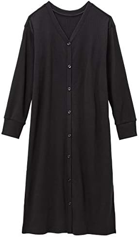 Nissen ニッセン ワンピース チュニック 産前産後兼用 産前 メーカー直売 前後で着られてロングカーデにもなる ワッフルワンピース 授乳服 ａ ｉ ｎ 産後