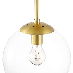 Light Society Zeno Globe Semi Flush Mount Ceiling