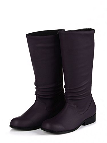 Mtxc Women's Final Fantasy X Cosplay Yuna Shoes 1st Purple
