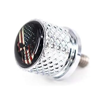 Stainless Knurled Fender Seat Bolt Screw 1/4