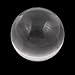 uxcell 38mm Diameter Solid Round Acrylic Sphere Plexiglass Ball Ornament Clear 5pcs