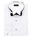 Milani Men's Tuxedo Shirt with French Cuffs and Bow Tie 16.5