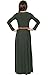 KOH KOH Sleeve V-Neck Formal Fall Cocktail Evening Gown