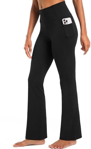 ALO HIGH Waist 7/8 Zip IT Flare Legging, Black, M at Amazon