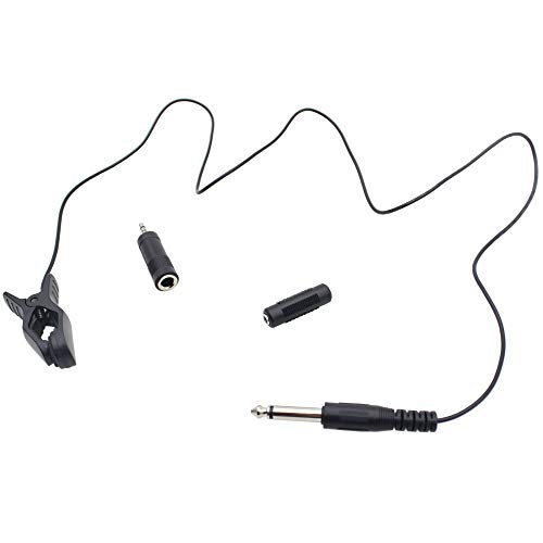 XuBa Clip on Sound Pickup Microphone Acoustic Electric Guitar Pickup Transducer Amplifier for Musical Instruments - Thumbnail 7