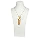 WRISTCHIE Women's Statement Necklace Long Tassels Multi-strands Necklace (Gold Color)