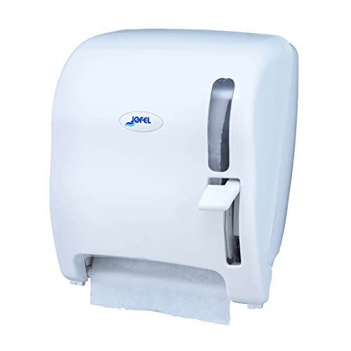 Jofel ag16500 Azur Continuous Paper Dispenser, Lever, White