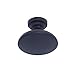Amazon Basics Round Flat Cabinet Knob, 1.24-inch Diameter, Flat Black, 10-Pack