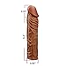 Long Style Penis Sleeve 7.87 Inch 70% Enlarger Ultra-Lifelike Fantasy X-Tensions Extender Extension Chastity Extension Cock Sleeves Dick Sock Reusable Condoms for Men -Brown-1 zgyad028753846188