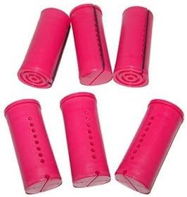 Jumbo Concave Perm Rods * Burgundy * 1 3/8 Diameter * 6 Rods Per Bag by Concave Hair Rods
