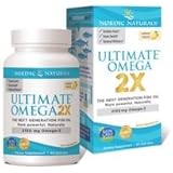 Nordic Naturals - Ultimate Omega 2X, Supports Heart, Brain, and Immune Health, 60 Soft Gels (FFP)