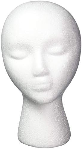 Styrofoam Wig Head (Female)