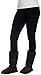 Women's Fleece Leggings with Seamless Front & Rear Panels and Wide Line Pattern