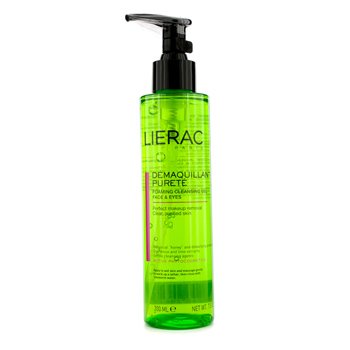 Lierac Purifying Cleanser - Foaming Cleansing Gel (Face & Eyes) 200ml/7.5oz