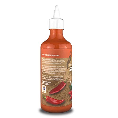 Nature's Greatest Foods, Organic Sriracha Mayo Sauce, Vegan, Gluten Free, 18 Ounce