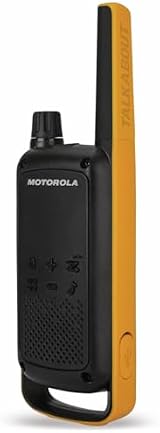 Motorola T82 Extreme PMR446 Walkie Talkie Radio Yellow Black Pack of 2 view 10