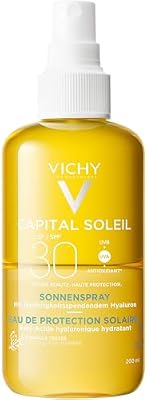 Capital Soleil Eau Protection Solaire SPF30 Acide Hyaluronique 200ml