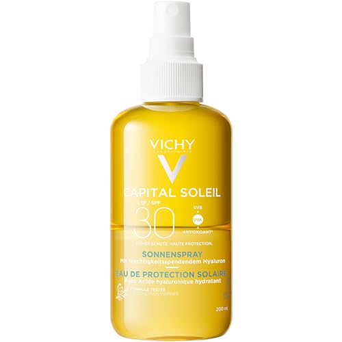 Capital Soleil Eau Protection Solaire SPF30 Acide Hyaluronique 200ml