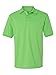 Jerzees Mens Modern/Fitted Polo Shirts, Kiwi Green, Medium US