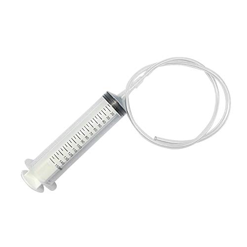 150ML Large Plastic Syringe with Plastic Tubing Hose for Dispensing Injection Filtration Watering