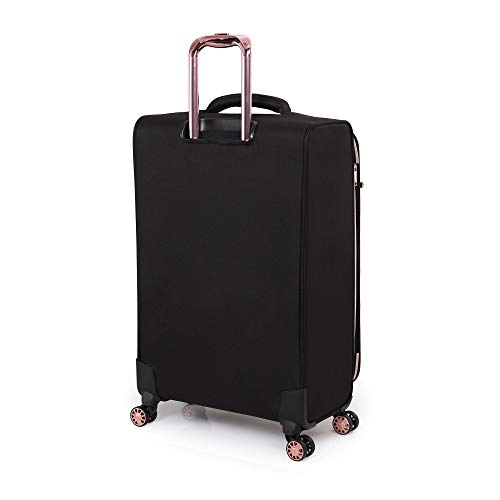 it luggage Divinity Softside Expandable TSA Lock Spinner, Black with