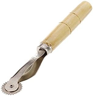 fengh Sewing Tracing Wheel for Pattern Cutting Wooden Handle