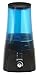 PureGuardian 2-Gallon Ultrasonic Warm and Cool Mist Humidifier with UV-C, Aromatherapy Tray, 100 Hours. Run Time, Covers 380 Sq. Ft., Quiet, Filter Free, Blue/Black, H5450BCA
