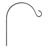 Panacea 85061 Curved Plant Bracket, Black, 6-Inch