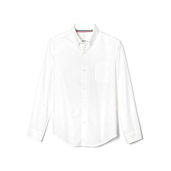 French Toast Boys' Long Sleeve Oxford Shirt (Standard & Husky) - Image 3