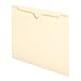 Smead File Jacket, Straight-Cut Tab, Flat-No Expansion, Letter Size, Manila, 100 per Box (75410)