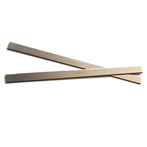 Planer Blades JESTUOUS 12-1/2 Inch for Delta 22-540,22-547 Reversible HSS Replacement Knives 12-1/2 x 3/4 x 1/16,2pcs