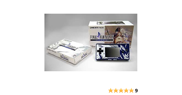 Amazon Com Final Fantasy 4 Advance Square Enix Game Boy Micro Special Set Toys Games