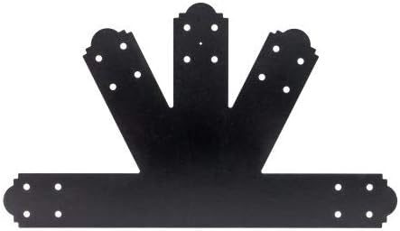 Simpson Strong-Tie APGP612 Outdoor Accents Mission Collection 6:12 Pitch ZMAX, Black Gable