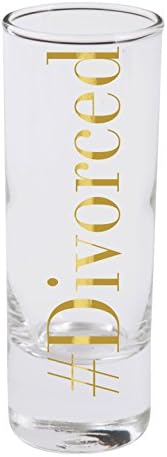 Clare Davis Shot Glass, Clear/Gold, Various