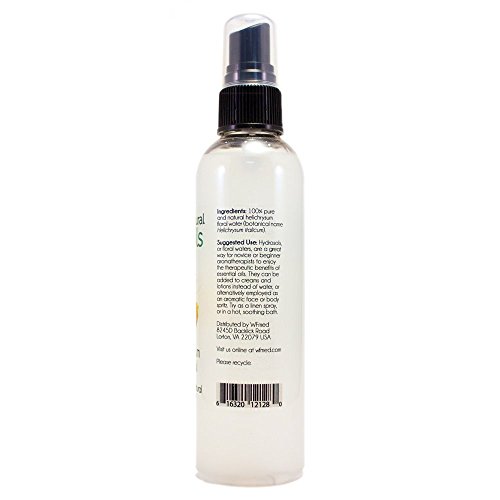 Helichrysum Hydrosol (Floral Water) - 4 fl oz Plastic Bottle w/ Black Spray Cap