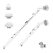 Homitt Electric Spin Scrubber Power Brush Floor Scrubber, Cordless Shower Scrubber with Adjustable Extension Arm and 3 Replaceable Bathroom Scrubber Cleaning Brush Heads for Tub, Tile, Floor primary