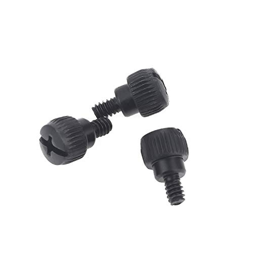 Favordrory 50 Pieces 632x5 Computer Case Thumb Screws, Black Pricepulse