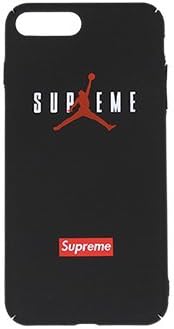 iPhone 7 4.7" Case, Jordan X Supreme Logo Protective Premium Hard Case for Apple iPhone 7 (Black iPhone 7)