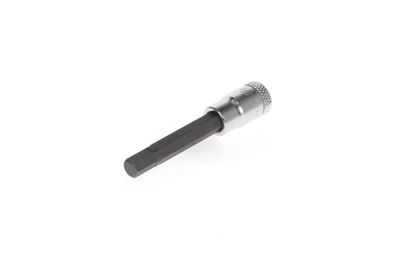 GEDORE Screwdriver bit Allen, Long, AF 6 mm, 1/4" 6.3 mm, Screwdriver bit socket, Tool, IN 20 L6-60