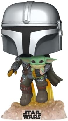 Pop! Star Wars: The Mandalorian - Mando with Grogu (Baby Yoda)
