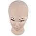 ErSiMan Cosmetology Bald Manikin Mannequin Head for Wigs Making Wig Display Hat Display Glasses Display with Free Clamp …