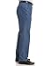 Haggar mens Casual Classic Fit Denim Trouser Pant - Regular and Big & Tall Sizes jeans, Medium Stonewash, 36W x 34L US