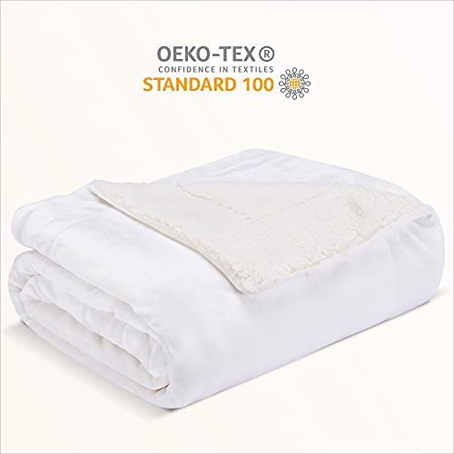 SLEEP ZONE Sherpa Fleece Baby Sublimation Blanket Throw 30x40 Inches